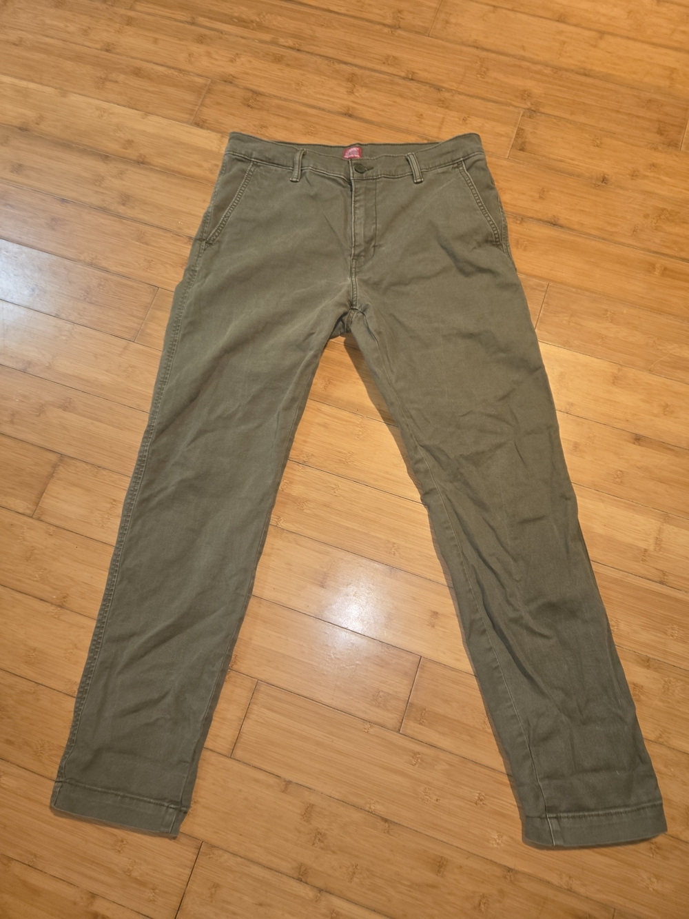 Levis XX Chino Standard Taper Pants Mens 32x32 Green
